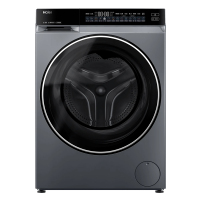 海尔(Haier)10公斤 直驱变频 滚筒洗衣机 超薄机身 智能投放 高洗净比 XQG100-BLDE582HU1