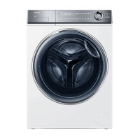 海尔(Haier)云溪冠军版376白洗烘套装 10KG滚筒洗衣机+双擎热泵烘干机 超薄全嵌 376W+376W