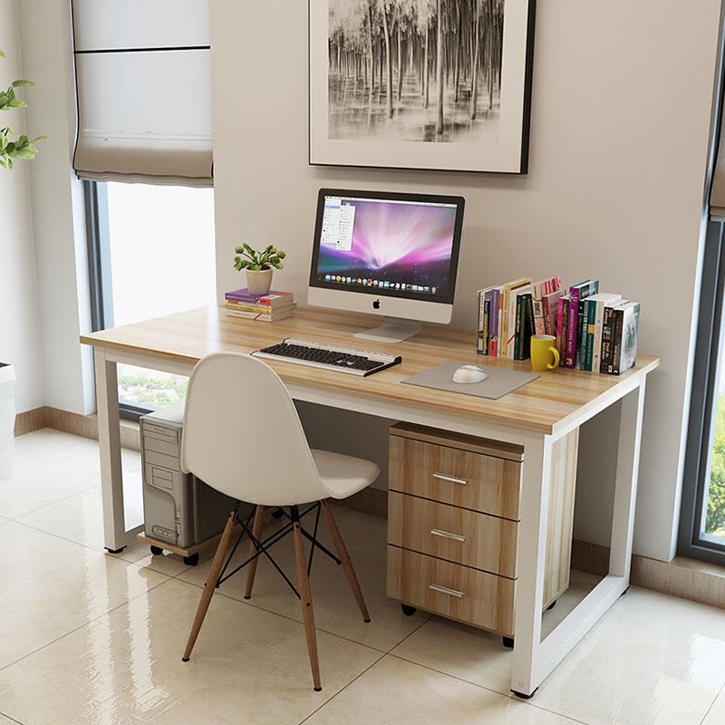 迈亚家具 台式电脑桌简易书桌子简约办公桌家用写字桌可定制台式简易电脑桌图片