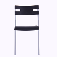 塑料靠背椅塑料椅餐厅椅咖啡厅椅子简约时尚 创意塑料椅子 迈亚家具