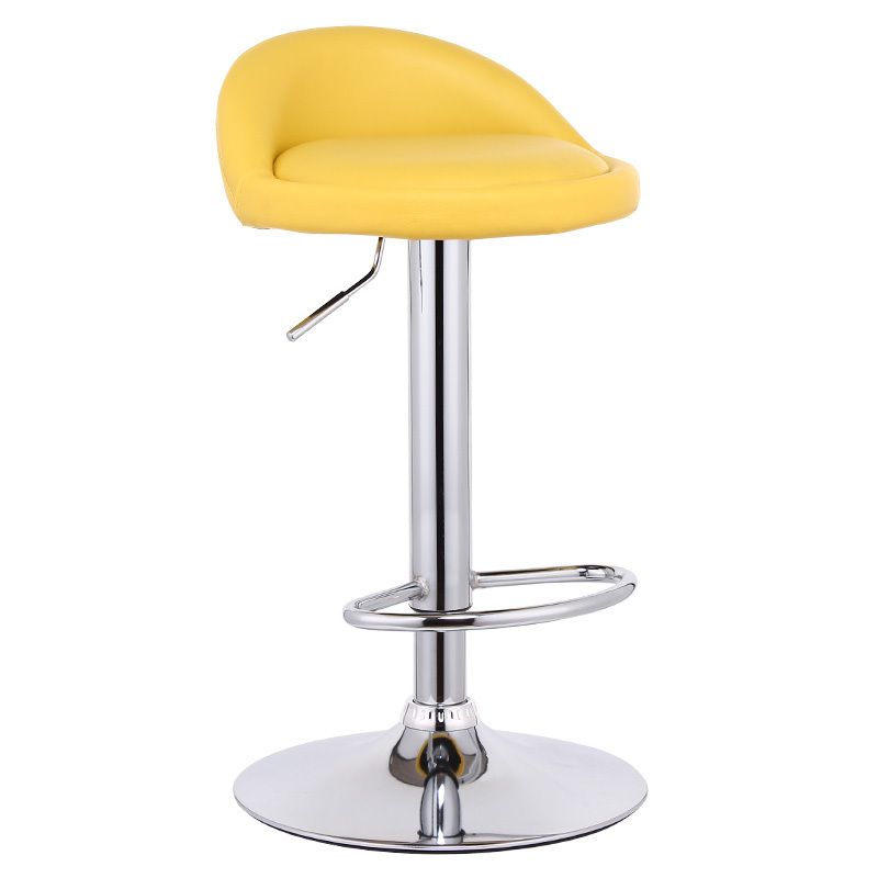 时尚吧台椅酒吧椅吧椅 高脚升降凳子 欧式吧台凳 现代简约吧凳前台椅子 迈亚家具