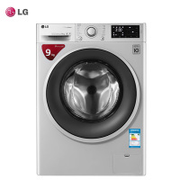 LG WD-VH451D5S 9公斤蒸汽除菌直驱变频智能手洗全自动家用滚筒洗衣机 奢华银