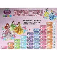 迪士尼公主立体挂图 迪士尼公主立体挂图 加减法口算表