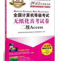 2015全国计算机等级考试无纸化真考试卷二级Access(全国计算机等级考试专业辅导用书)适用于3月、9月、12月考试