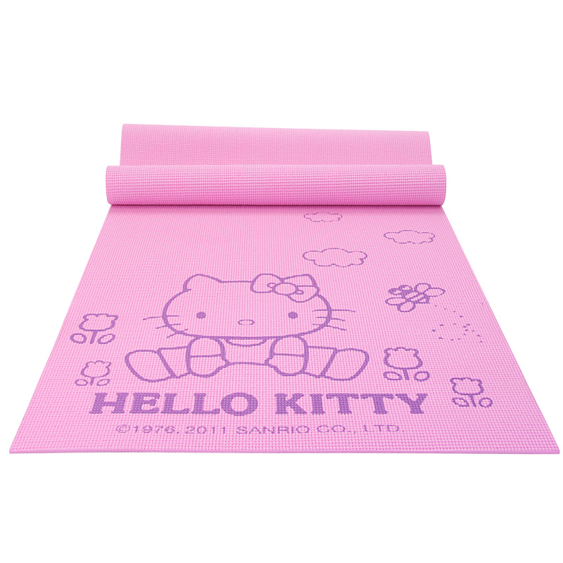 HELLO KITTY 瑜伽垫HBD10647-6MM加厚PVC瑜珈练习专用垫