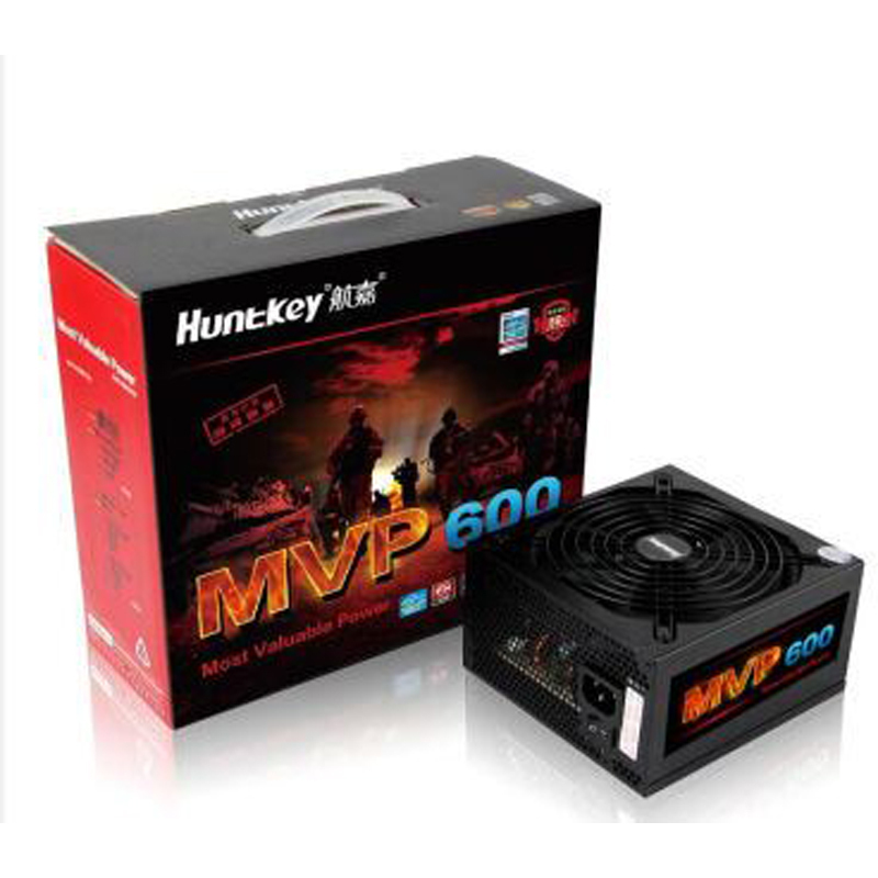 航嘉（Huntkey）额定600W MVP600模组游戏电源
