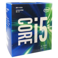 英特尔（Intel）酷睿四核 i5-7500 1151接口 3.4GHz 第七代 KabyLake 盒装 CPU 处理器