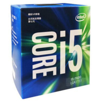 英特尔（Intel）酷睿四核 i5-7600 1151接口 3.5GHz 第七代 KabyLake 盒装 CPU 处理器