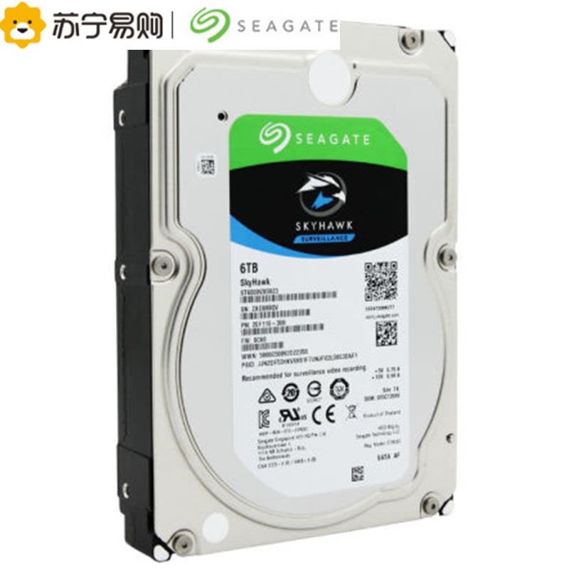 希捷(SEAGATE)酷鹰系列 6TB 7200转256M SATA3 监控级硬盘(ST6000VX0023)图片