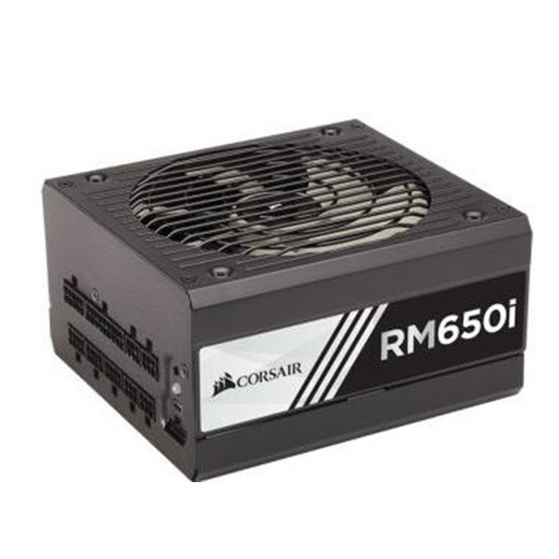 美商海盗船(USCorsair)额定650W RM650i 电源(80PLUS金牌/全模组/静音低负风扇停