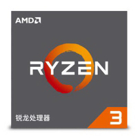 锐龙 AMD Ryzen 3 1200 处理器4核AM4接口 3.1GHz 盒装（不集显，需搭配独立显卡）