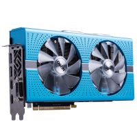 蓝宝石 RX580 8G超白金极光特别版1340-1430MHz/8000-8400MHz 8GB/256bit游戏显卡