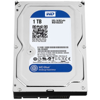 西部数据(WD)蓝盘 1TB SATA6Gb/s 7200转64MB 台式机械硬盘(WD10EZEX)