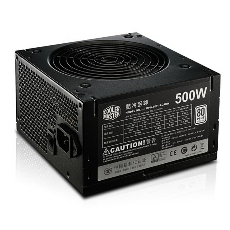 酷冷至尊(CoolerMaster)额定500W 战斧三代500W电脑电源