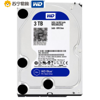 西部数据(WD)蓝盘 3TB SATA6Gb/s 64M 台式机硬盘(WD30EZRZ)