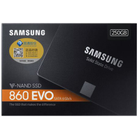 三星（SAMSUNG）860 EVO 250G SATA3接口 2.5英寸 SSD 固态硬盘（MZ-76E250B）