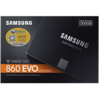 三星（SAMSUNG）860 EVO 500G SATA3接口 2.5英寸 SSD 固态硬盘（MZ-76E500B）