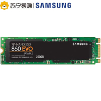 三星（SAMSUNG）860 EVO 250G M.2接口 SATA通道2280规格 固态硬盘（MZ-N6E250BW）