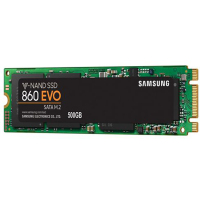 三星（SAMSUNG）860 EVO 500G M.2接口 SATA通道2280规格 固态硬盘（MZ-N6E500BW）