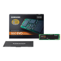 三星（SAMSUNG）860 EVO 500G M.2接口 SATA通道2280规格 固态硬盘（MZ-N6E500BW）