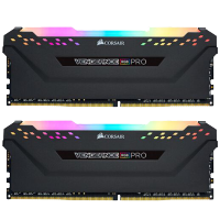 美商海盗船(USCORSAIR)DDR4 3600 64GB(32G×2)套装 台式机内存条 复仇者RGB PRO灯条 黑色 电竞玩家款RGB灯条