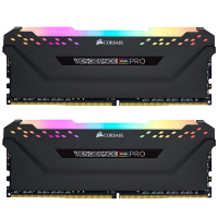 美商海盗船(USCORSAIR)DDR4 3200 64GB(32G×2)套装 台式机内存条 复仇者RGB PRO灯条 黑色 电竞玩家款RGB灯条