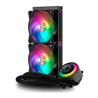 酷冷至尊(CoolerMaster)冰神G240S RGB CPU水冷散热器(I9 2066、AM4/ARGB灯珠)