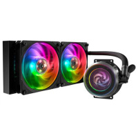 酷冷至尊(CoolerMaster)冰神P240 ARGB CPU水冷散热器(I9 2066、TR4/可视化冷头)