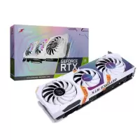 七彩虹(Colorful)iGame GeForce RTX 3070 Ultra W OC 8G LHR 1725-1770Mhz GDDR6 电竞游戏光追设计白色显卡