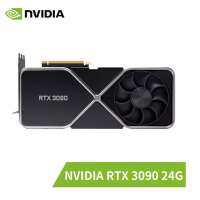 NVIDIA英伟达 RTX 3090/3070 2080TI/TIAN RTX/V深度学习GPU显卡 NVIDIA RTX3090 24G 公版