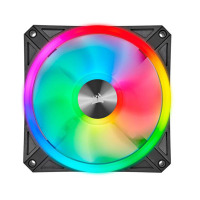 美商海盗船 (USCORSAIR) QL120 RGB 单颗装 四灯环 高风量风压 炫彩灯光 散热风扇