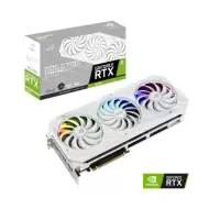 华硕 ASUS ROG-STRIX-RTX3070-O8G-V2-WHITE 1905-1935MHz LHR版 吃鸡电竞游戏专业独立显卡 白色特别版 赛博朋克