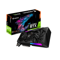 技嘉超级雕 GIGABYTE AORUS GeForce RTX 3070 MASTER 8G(2,0)游戏显卡LHR