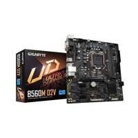 技嘉 B560M D2V 支持CPU 11700F/11600KF/11400F/10600KF显卡3060/3070(Intel B560/LGA 1200)