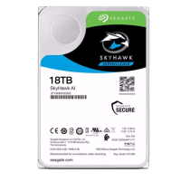 希捷(Seagate) 监控硬盘18TB 256MB 7200转 SATA CMR PMR 氦气 希捷酷鹰AI SkyHawk ST18000VE002