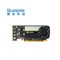 丽台(LEADTEK)NVIDIA T1000 4G GDDR6 CUDA核心896 图灵架构 多屏/平面制图设计专业显卡