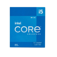 英特尔(Intel)12代 酷睿 i5-12600KF 处理器 10核16线程 单核睿频至高可达4.9Ghz 20M三级缓存 盒装CPU
