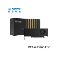 丽台(LEADTEK)NVIDIA RTX A2000 6GB PCIe 4.0 Ampere架构3D建模渲染设计绘图台式机专业图形显卡