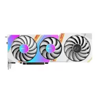 七彩虹(Colorful)iGame GeForce RTX 3060 Ti Ultra W OC 8G LHR 1770MHz 电竞游戏光追设计专业白色显卡