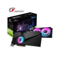 七彩虹(Colorful)水神iGame GeForce RTX 3080 Neptune OC 10G LHR 1785Mhz 赛博朋克2077一体式水冷显卡