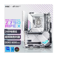 华硕 玩家国度 ROG MAXIMUS Z790 APEX 主板 支持 DDR5 CPU 13900K / 13700K(Intel Z790/LGA 1700)