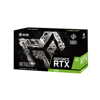 影驰(Galaxy)GeForce RTX 3060 金属大师 OC 8G N卡/电竞专业游戏显卡