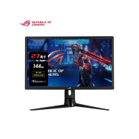 华硕ROG电竞显示器游戏显示屏27英寸144Hz刷新率4K IPS HDR400 G-Sync兼容支持 神光同步XG27UQR绝神27青春版