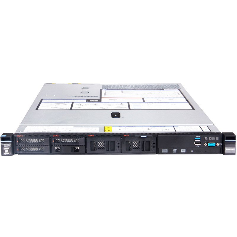 联想（Lenovo）IBM服务器主机 X3550 M5 单颗E5-2620V4/16G内存/3块1TB硬盘/单电/R5