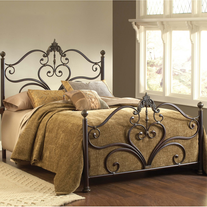 新滢复古欧式铁艺床公主床单人床双人床121518米宜家铁艺床可定制