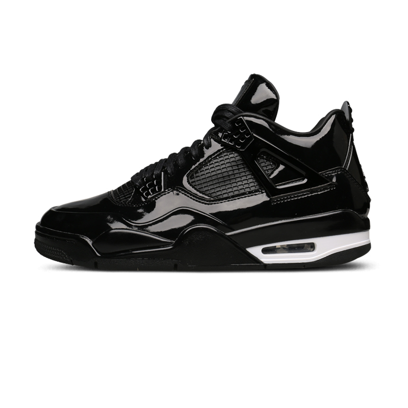 nikeaj4黑漆皮airjordan411lab4红漆皮719864010600男鞋篮球鞋