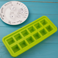 尚烤佳 冰格 冰盒 制冰器 冰块盒 硅胶多用创意冰格 方形心形两个装