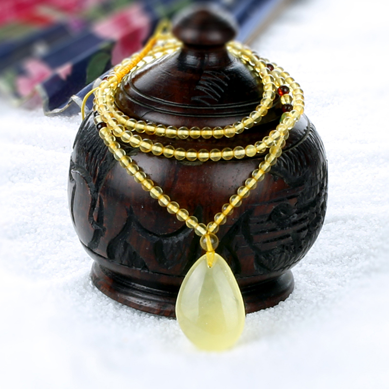 芭法娜皇朝风范琥珀项链