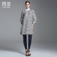 颜域品牌女装2016秋装新款时尚修身显瘦打底裤韩版休闲百搭长裤 30A6658