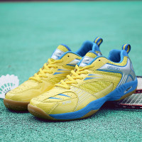 绛天乒乓球鞋男鞋女专业牛筋底室内抓地网眼透气弹性男士比赛减震多功能综训练鞋舒适羽毛球运动鞋